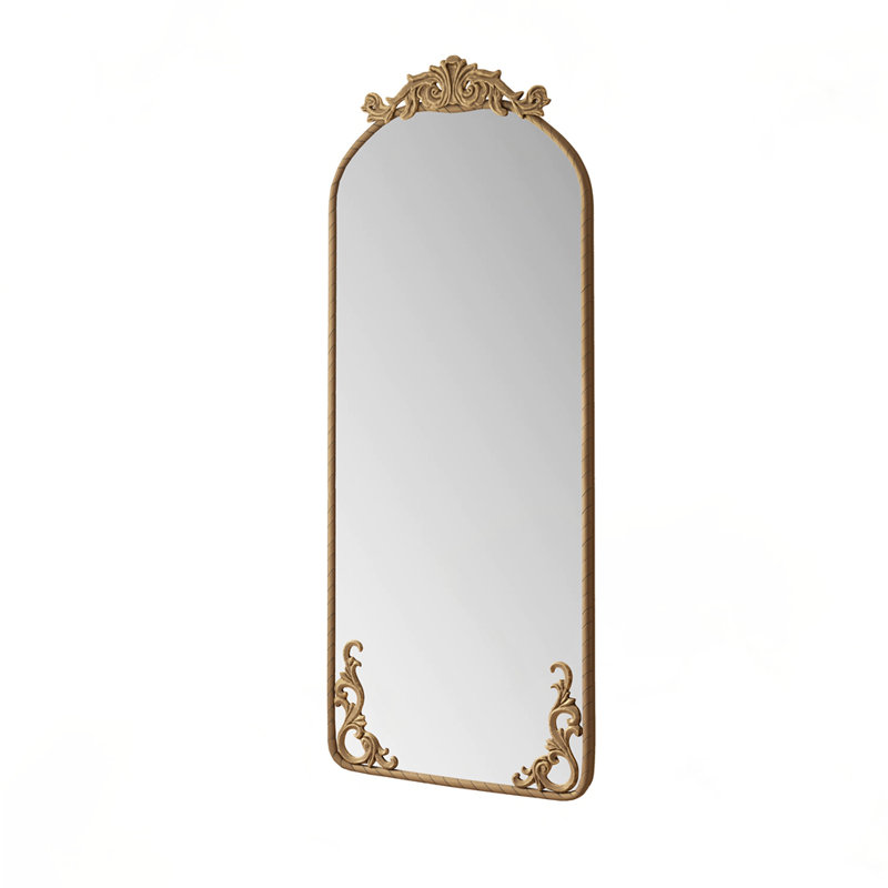 Retro Home Decor Mirror Full Body Mirror, Bronze