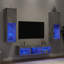 Calyse Unfinished Entertainment Center for TVs up to 24" with Fireplace Included-1979246394-1955151054