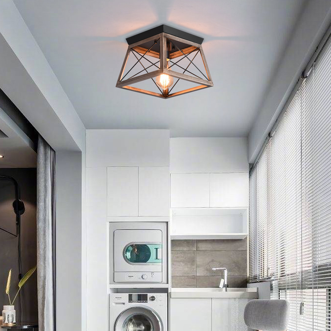 Isthmus Semi Flush Mount Gracie Oaks