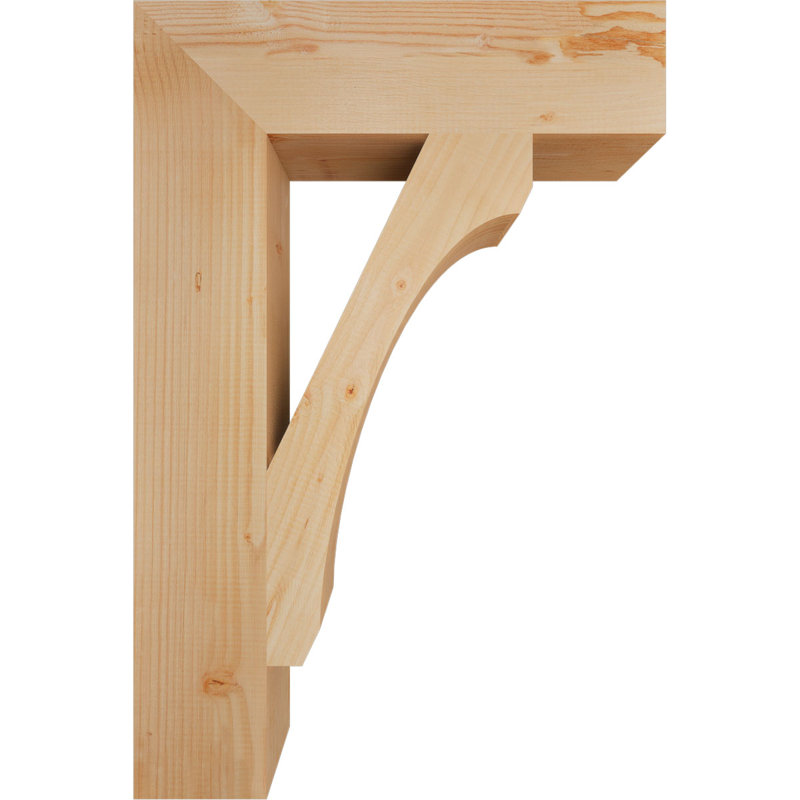 Support à bloc lisse H 5 po x l 5 1/2 po x P 24 po x H 36 po, Sapin de Douglas, Lisse, H 36 po x l 5,5 po x P 24 po