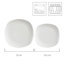 Aloma 12 Piece Porcelain China Dinnerware Set, Service for 6
