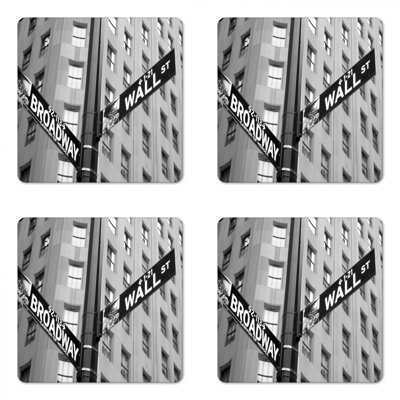 Square 4 Piece Coaster Set