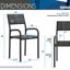 Chaise de bureau avec structure en métal, noire