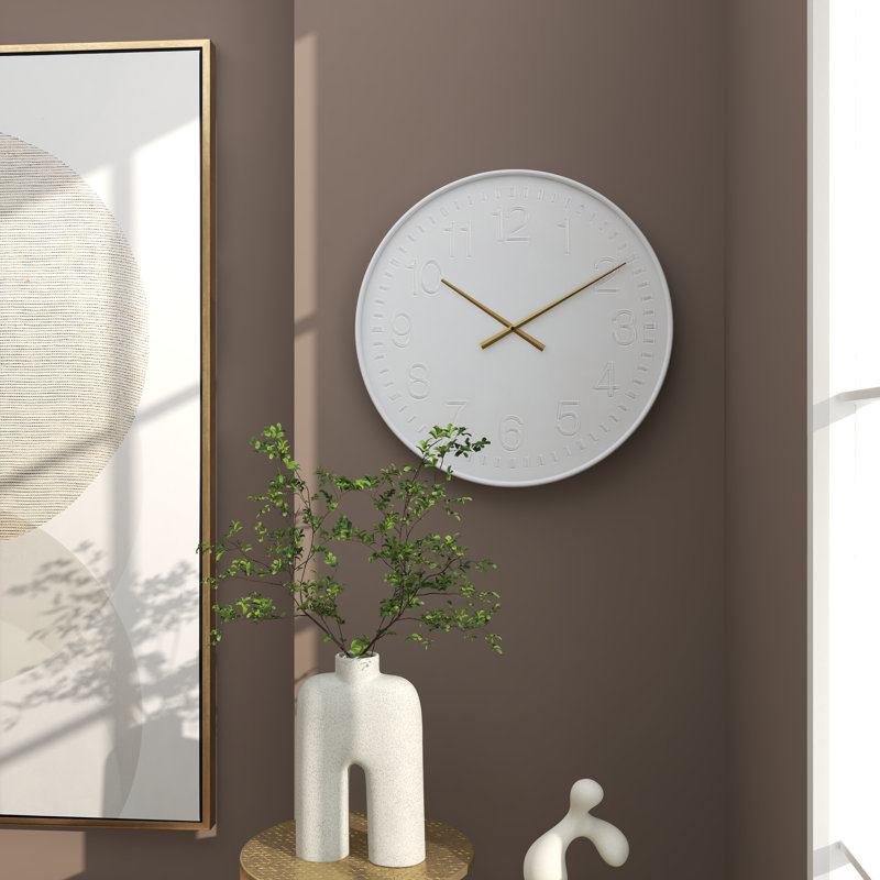 Très grande horloge murale 23,75 po Raveena