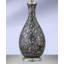 Lampe de table gris anthracite et gris clair avec port USB Cinisello 30 po