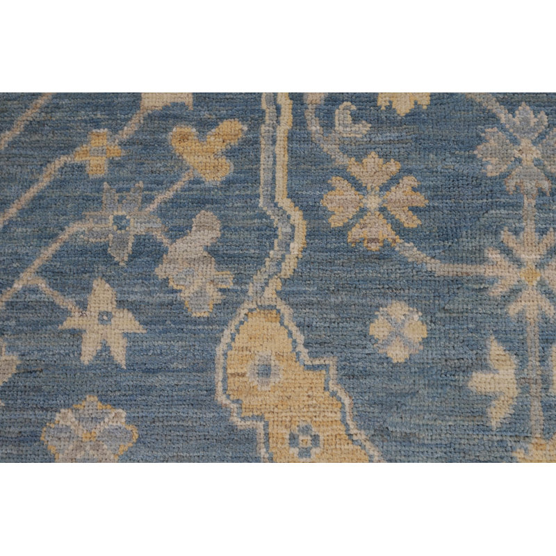 Tapis bleu marine et bleu
