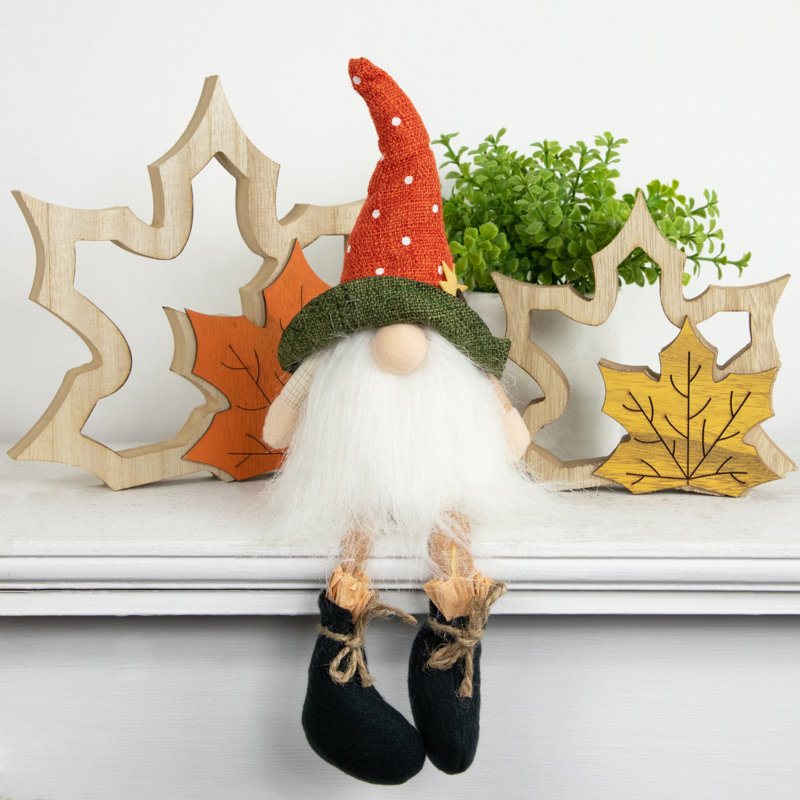 Figurine gnome de table 11 po