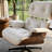 Swivel Lounge Chair With Ottoman-1417411089