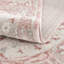 Tapis rose rectangulaire en polypropylène tissé à la machine Katriena-548334469