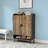 Rustic Cabinet,Vintage Storage Organizer,Practical Shoe Cabinet