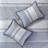 7 Piece Jacquard Comforter Set Navy