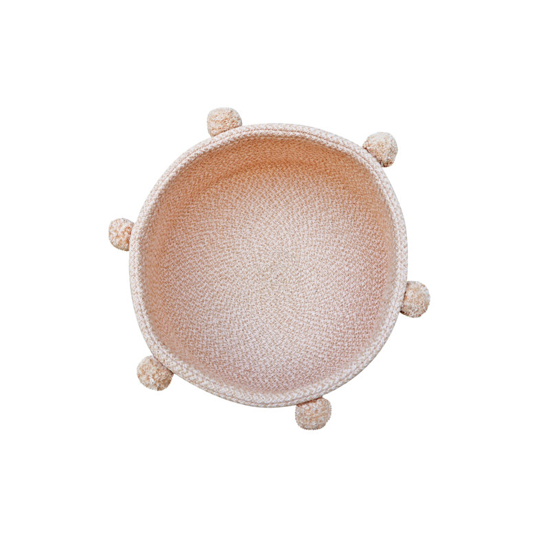 Panier en composite Lorena Canals, Rose