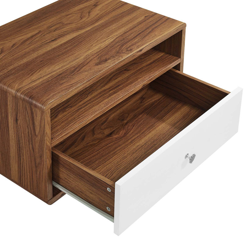 Table de chevet murale Modway