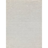 Key West Wool Area Rug in Light Silver