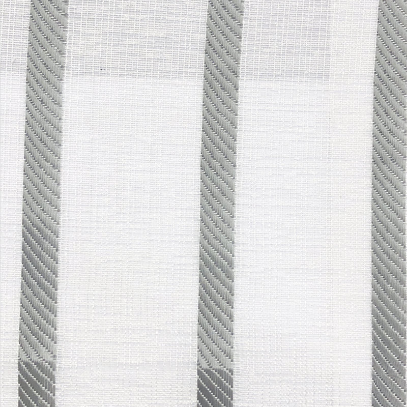 Tissu rayé 160 Sheers, Gris