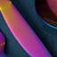 Iridescent Rainbow 16 Piece Cutlery Set, Service for 4