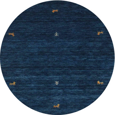 Tapis bleu foncé Rosati