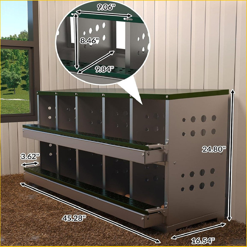 Nesting Boxes, Green
