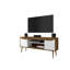 Meuble télé 63 po avec pieds rétro et design polyvalent-220177747