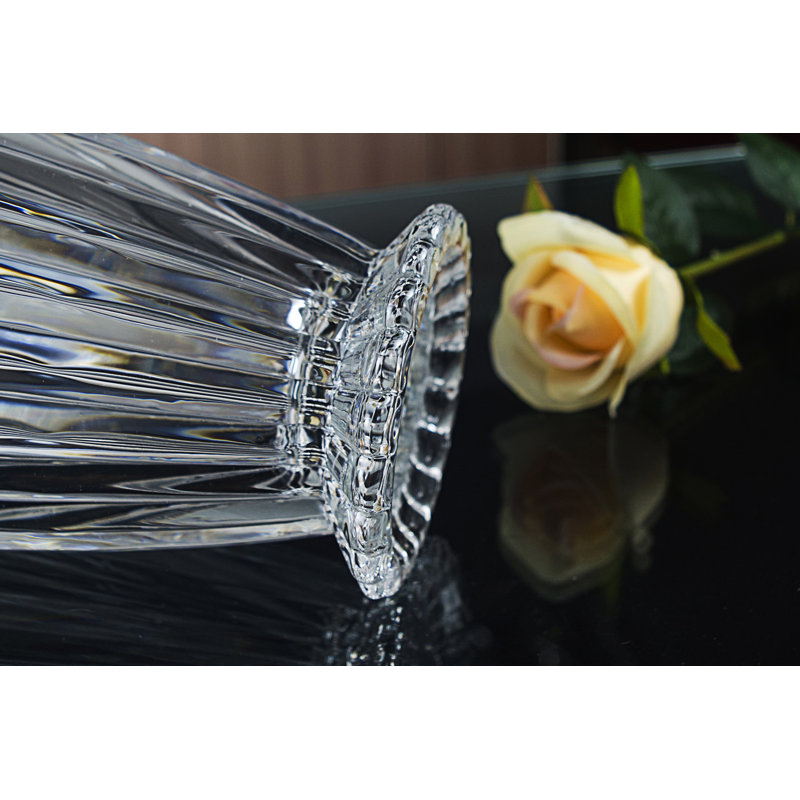 Alfons Handmade Lead Free Crystal Table Vase