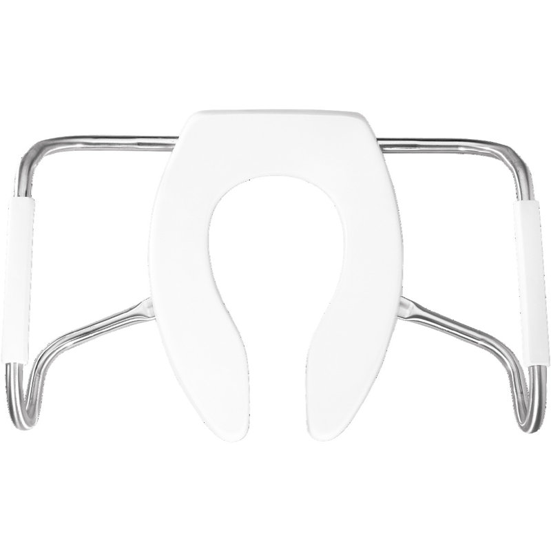 Siège de toilette allongé en plastique
