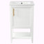 Meuble-lavabo simple 20 po avec plateau Shokraji-185137529