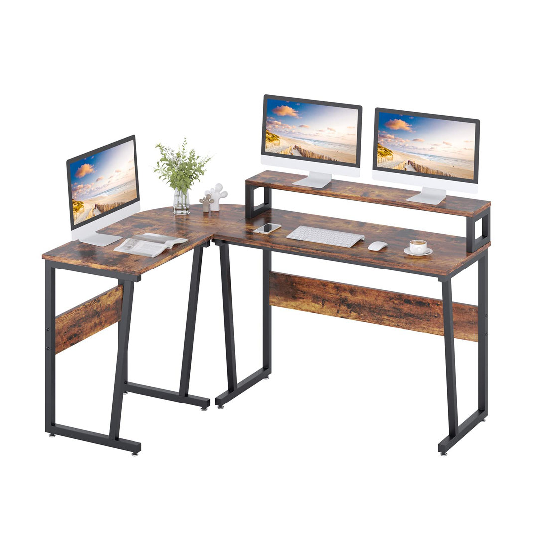Abernon Commercial Use 139Cm W L-Shape Writing Desk