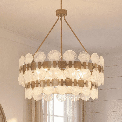 Bancroft 5-Light Chandelier in Noble Brass