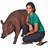 Razorback Wild Boar Garden Statue