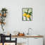 Citrons et marguerites sur nappe, giclée encadrée, design par The Prints Vibe-130757436-130757438