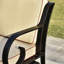 Chaise longue d'extérieur en métal Danayja