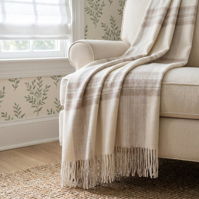 Geneva Cotton Hand Woven Throw Blanket