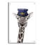  «Train conducteur girafe» par Rachel Nieman, art mural en verre acrylique, 24 po x 36 po-2140182657