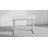 Seila Glass Top Height Adjustable Standing Desk, Computer Desk with Drawer, USB Port and Type-C Port-1974301923-1974301933
