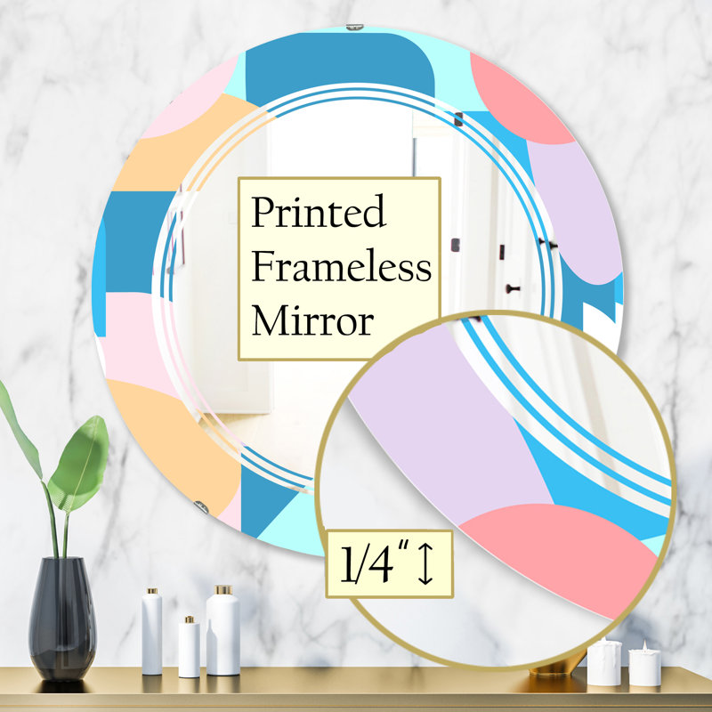 Miroir mural Triple C, H 31,5 po x l po
