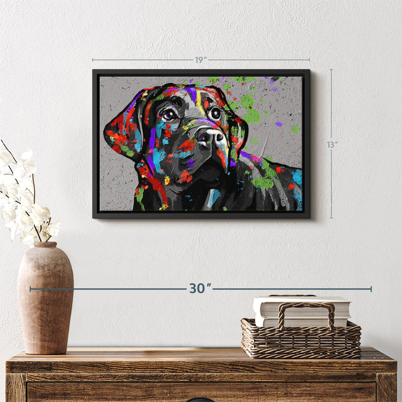 Animal «Labrador», H 19 po x l 13 po