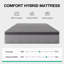 Matelas hybride à mémoire de forme-530886356-530886357