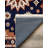 Minisa Collection Digital Print Cotton-Polyester Navy Moroccan Rug-2001407406