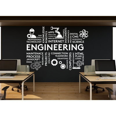 Engineering Wall Decor, Engineering Wall Decal