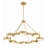 Pranvi 8 - Light Steel Dimmable Wagon Wheel Chandelier