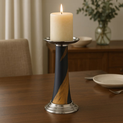 33 cm H Tabletop Candlestick and Votive