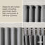 Umbra Cappa Expandable Double Curtain Rod-600183952-600183956