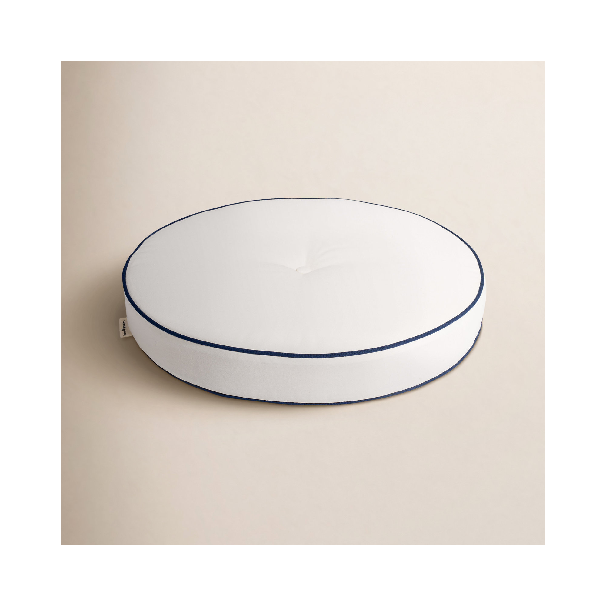 Rivie Outdoor Seat Cushion, White