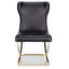 Chaise d'appoint rembourrée en similicuir Riddick-31014666-31014662