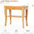 20" Bathroom Stool With Storage Shelf - Adds A Modern Touch To Shower Seat Options Suits Various Needs