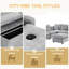 Canapé modulaire moderne Canapé modulaire de 93,7 po-690130238