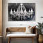 Lustre en cristal grunge sur toile-900466920