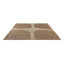 Craft Abstract Area Rug in Caramel