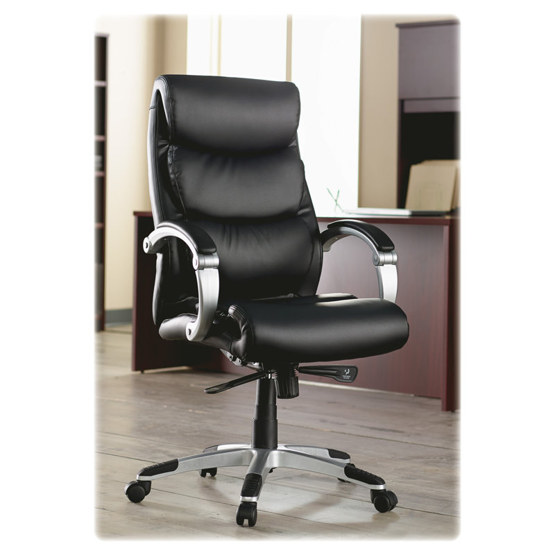 Inbox Zero Leather Executive Chair