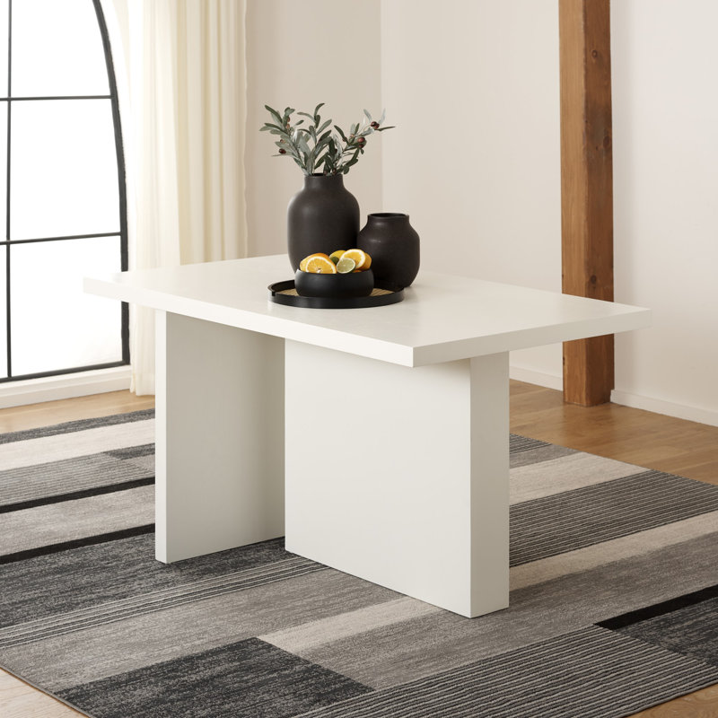 Aava Dining Table, Ivory